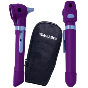 Estuche de diagnostico Welch Allyn led 3 lumens Morado